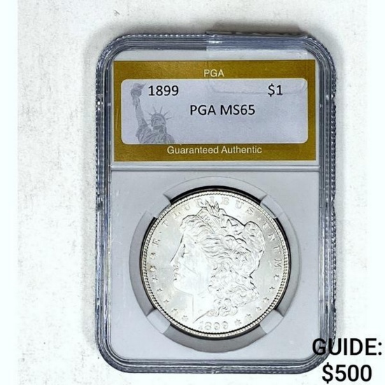 1889 Morgan Dollar PGA MS65