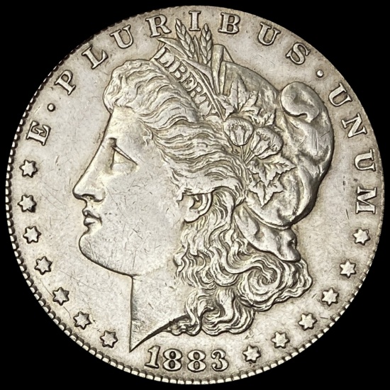 1883-S Morgan Silver Dollar ABOUT UNCIRCULATED
