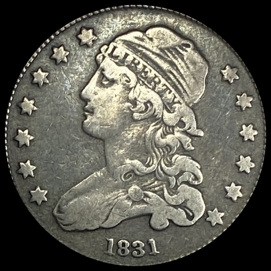 1831 Capped Bust Quarter LIGHTLY CIRCULATED