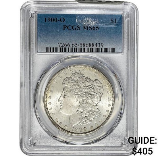 1900-O Morgan Dollar PCGS MS65 SILVER