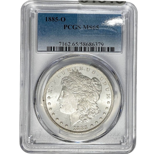 1885-O Morgan Dollar PCGS MS65 SILVER