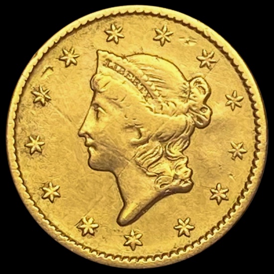 1852 Liberty Head Gold Dollar LIGHTLY CIRCULATED