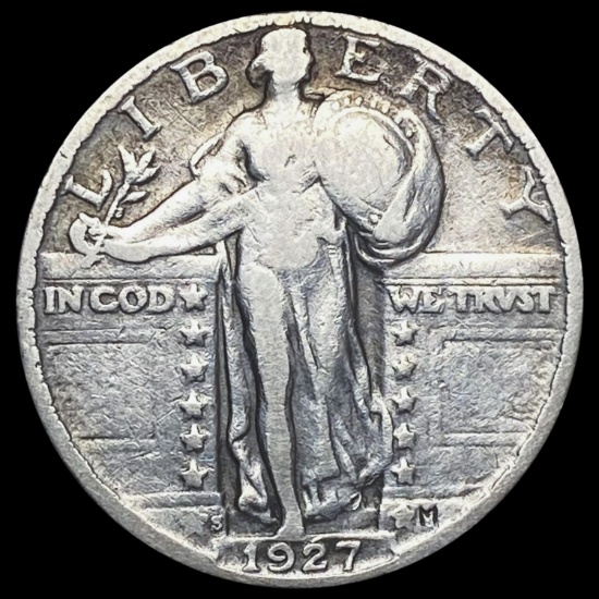 1927-S Standing Liberty Quarter LIGHTLY CIRCULATE