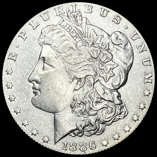1886-O Morgan Silver Dollar CHOICE AU