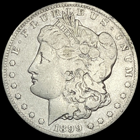 1899-S Morgan Silver Dollar LIGHTLY CIRCULATED