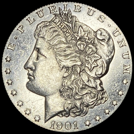 1901-S Morgan Silver Dollar CLOSELY UNCIRCULATED