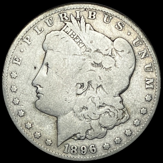 1896-S Morgan Silver Dollar LIGHTLY CIRCULATED