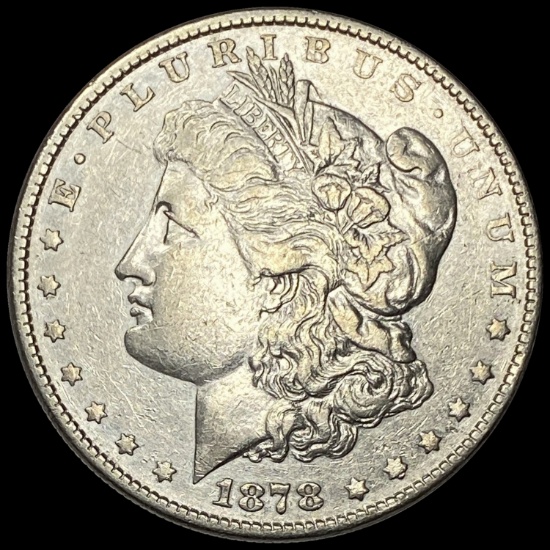 1878 Morgan Silver Dollar CLOSELY UNCIRCULATED