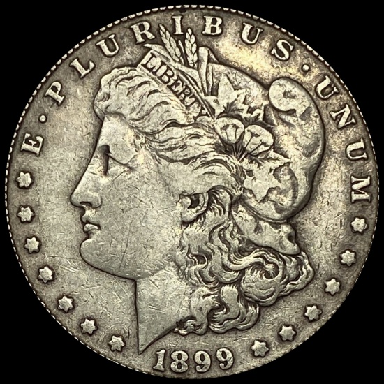 1899-S Morgan Silver Dollar LIGHTLY CIRCULATED