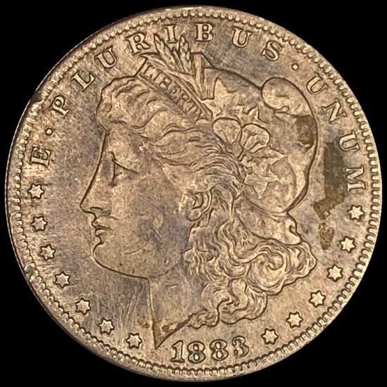 1883-S Morgan Silver Dollar NEARLY UNCIRCULATED