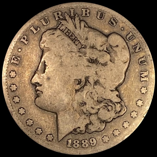 1889-S Morgan Silver Dollar LIGHTLY CIRCULATED