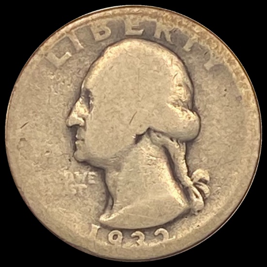 1932-D Washington Quarter LIGHTLY CIRCULATED