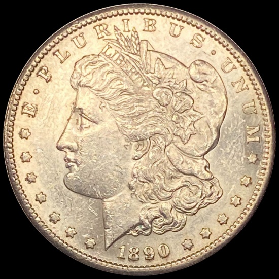 1890-S Morgan Silver Dollar CLOSELY UNCIRCULATED