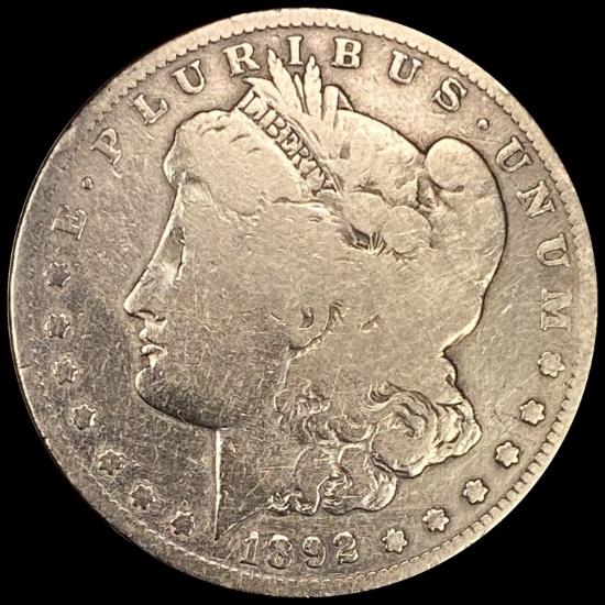 1892-S Morgan Silver Dollar HIGH GRADE