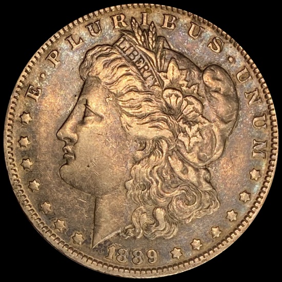 1889-O Morgan Silver Dollar ABOUT UNCIRCULATED
