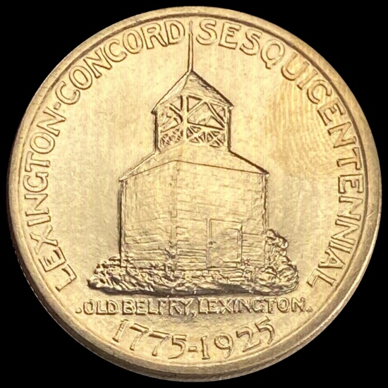 1925 Lexington-Concord Half Dollar GEM BU