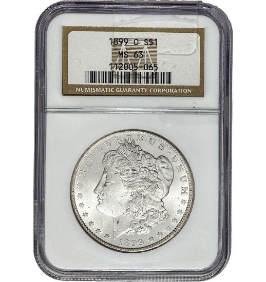1887 Morgan Dollar PCGS MS63 SILVER