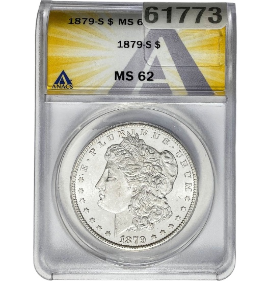 1886 Morgan Dollar PCI EF45 SILVER