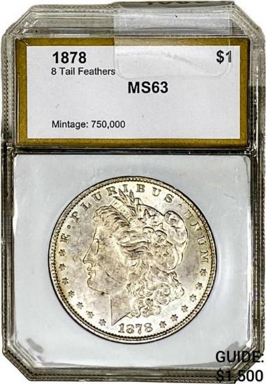1878 Morgan Dollar MS63