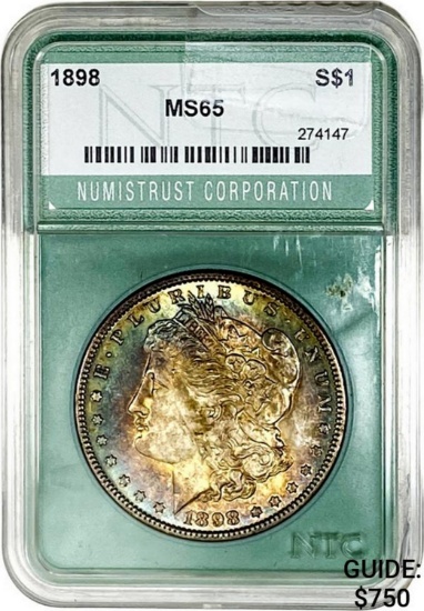 1888 Morgan Dollar NGC MS65 SILVER
