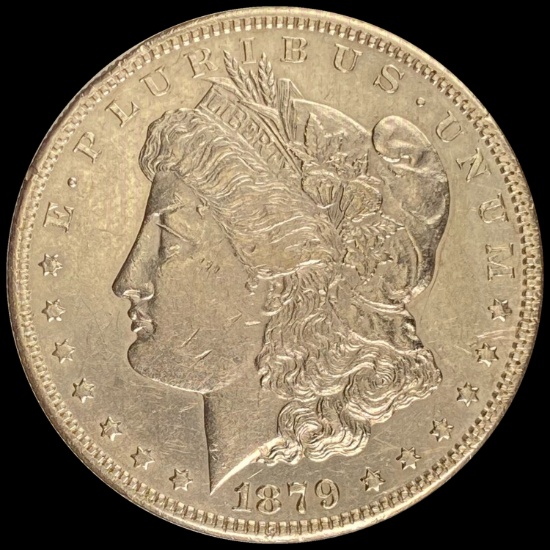 1879 Morgan Silver Dollar CLOSELY UNCIRCULATED