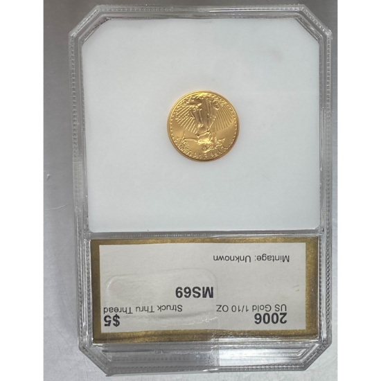 2006 Gold Eagle ANACS MS69