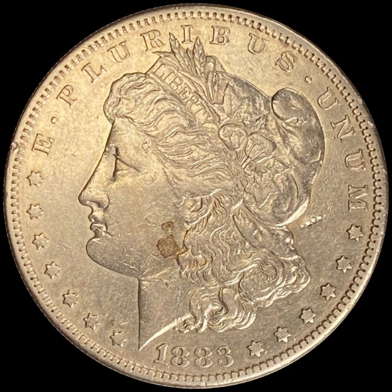 1883-S Morgan Silver Dollar CLOSELY UNCIRCULATED
