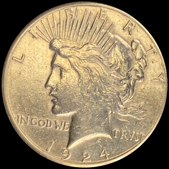 1924 Peace Dollar CLOSELY UNCIRCULATED
