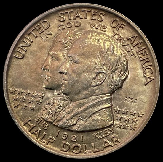 1921 SILVER Alabama Centennial Half Dollar GEM BU
