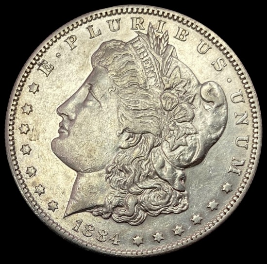 1884-S SILVER Morgan Dollar CLOSELY UNCIRCULATED