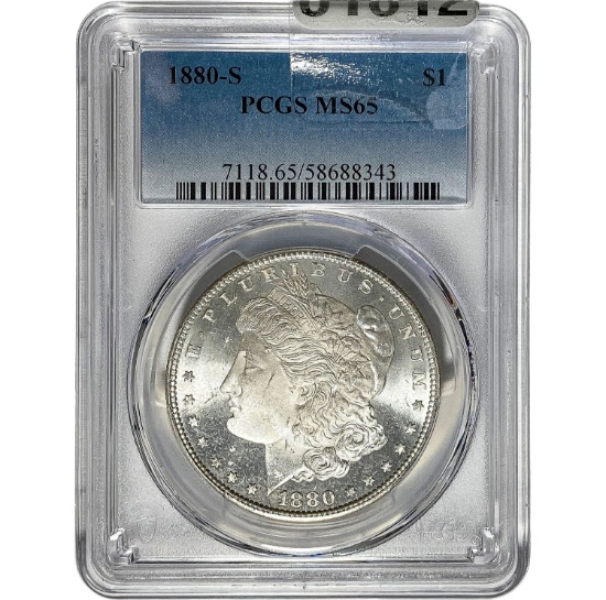 1881-S Morgan Dollar PCGS MS65 SILVER