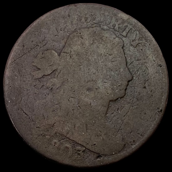 1847 Large Cent NICELY CIRCULATED