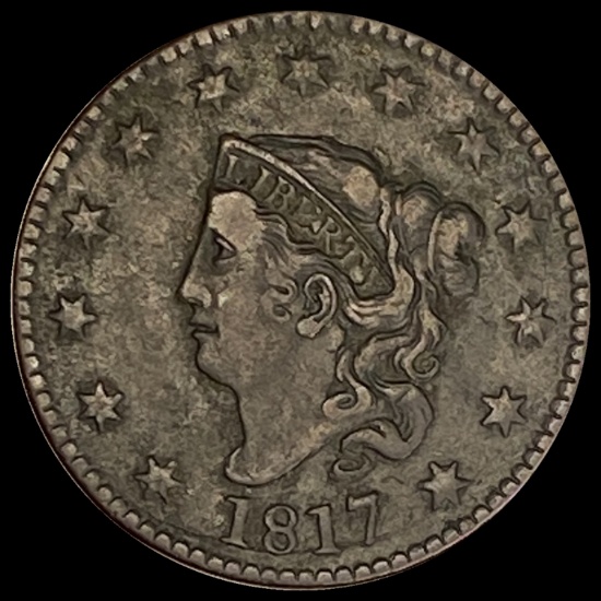 1817 Coronet Head Large Cent LIGHTLY CIRCULATED