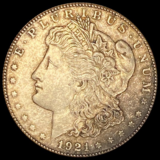 1921 Morgan Silver Dollar ABOUT UNCIRCULATED