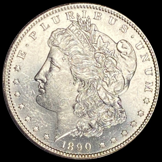 1890-S Morgan Silver Dollar CHOICE BU