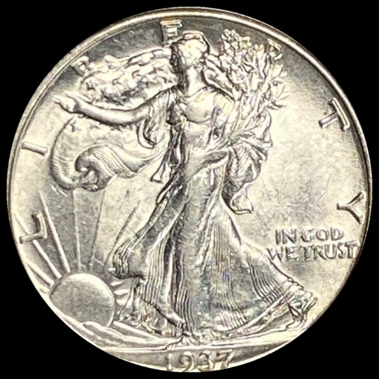 1937-S Walking Liberty Silver Half Dollar UNCIRCULATED