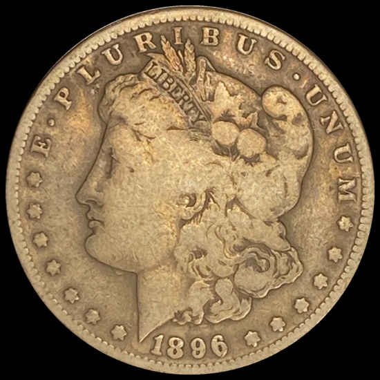 1896-S Silver Morgan Dollar LIGHTLY CIRCULATED