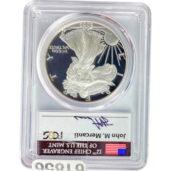2003 Silver Eagle PCGS PR69 DCAM