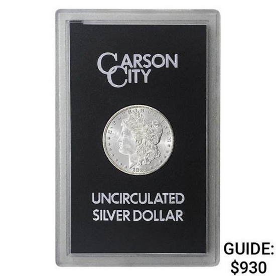 1882-CC Morgan Silver Dollar GSA UNC