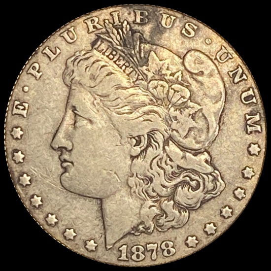 1878 Silver Morgan Dollar LIGHTLY CIRCULATED