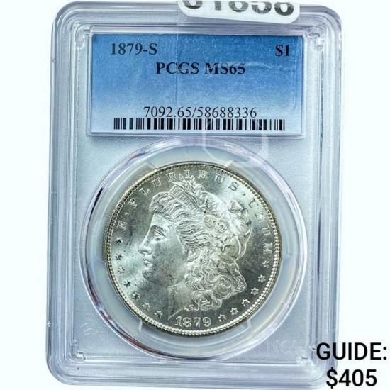 1879-S Morgan Dollar PCGS MS65 SILVER