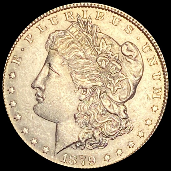1879 Silver Morgan Dollar CLOSELY UNCIRCULATED
