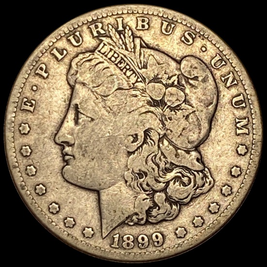 1899-S Silver Morgan Dollar LIGHTLY CIRCULATED