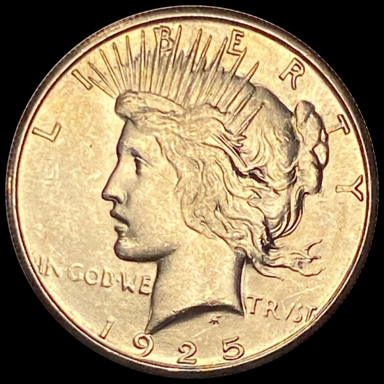 1925-S Peace Silver Dollar UNCIRCULATED