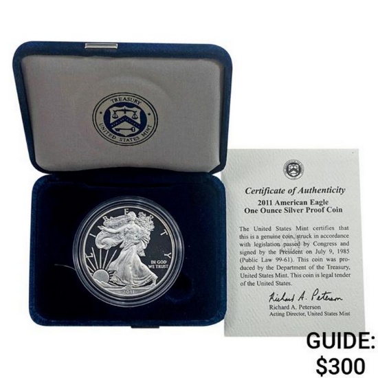 2011-W PROOF Silver Eagle
