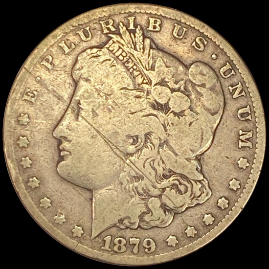 1879-CC Silver Morgan Dollar LIGHTLY CIRCULATED