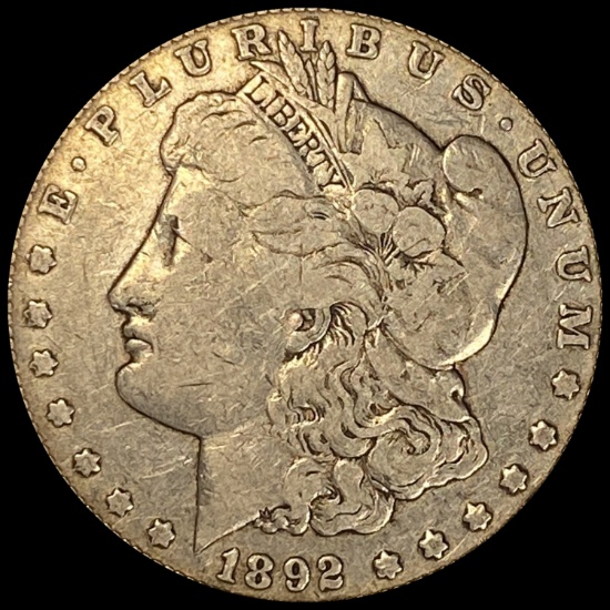 1892-O Silver Morgan Dollar LIGHTLY CIRCULATED