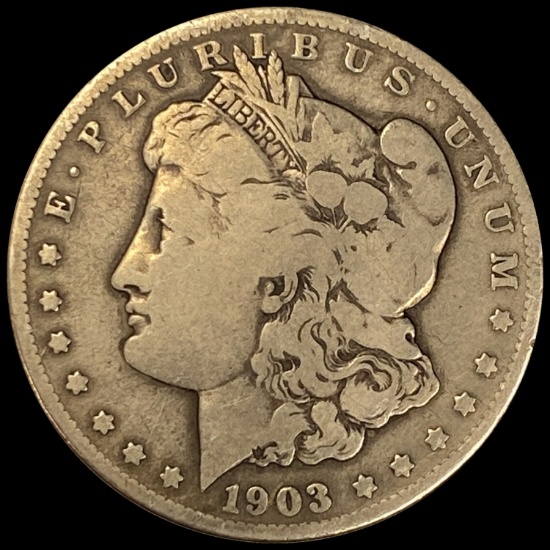 1903-S Silver Morgan Dollar LIGHTLY CIRCULATED