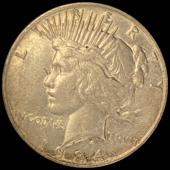 1934-D Peace Silver Dollar LIGHTLY CIRCULATED