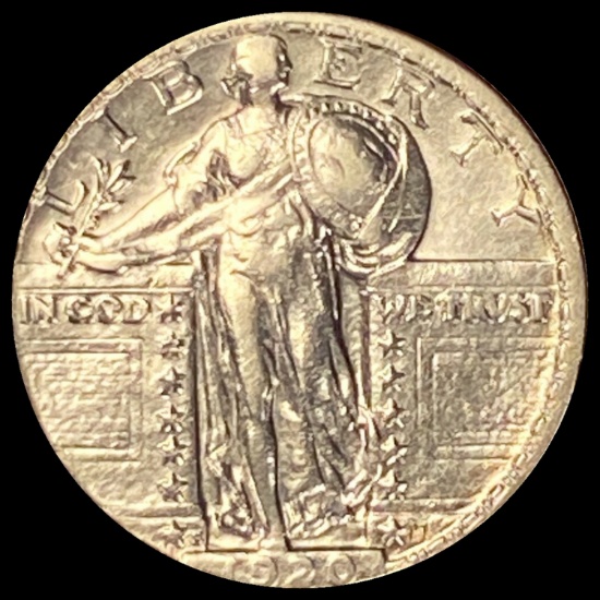 1920-S Standing Liberty Quarter ABOUT UNCIRCULATED